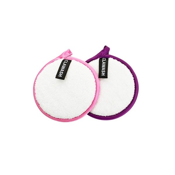ClaWash - Reusable Makeup remover pad only with water, Facial Make Up Removal Wipes, Washable Face Cleaning Cloths