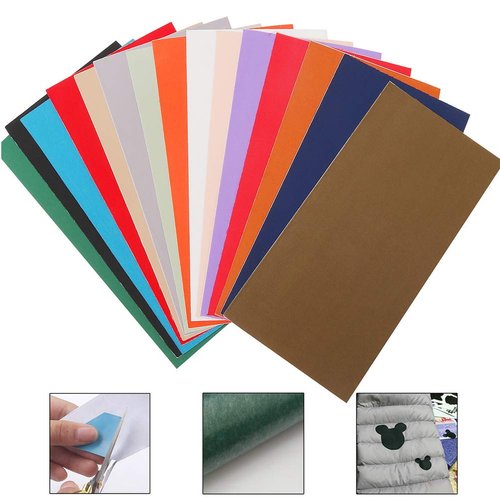 15Pcs Nylon Repair Patches, Self-Adhesive and Waterproof, Lightweight Repair Patches for Clothing Down Jacket Repair Holes Tearing(20x 10cm)