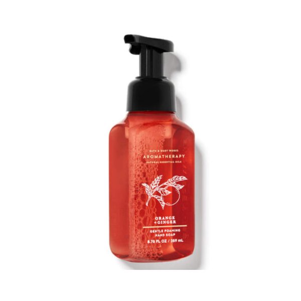 Bath and Body Works Aromatherapy ENERGY - ORANGE + GINGER Gentle Foaming Hand Soap 8.75 Fluid Ounce