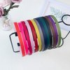 WJYX BOWS 10mm Thin Headbands For Girls, 26 Pcs Plastic Headband with Teeth Head Bands Hairbands DIY Hair Accessories for Girls Teens and Women