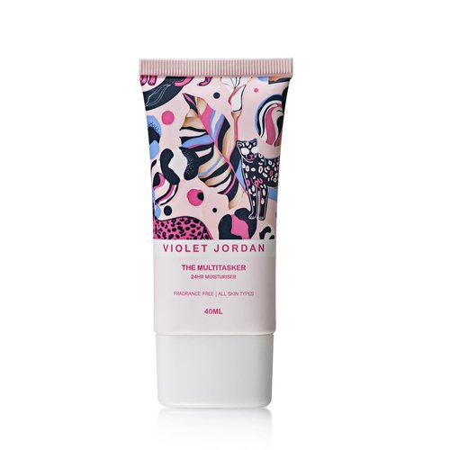 Violet Jordan The Multitasker - Creamy, All Natural Face Moisturizer for All Skin Types - Day Cream, Eye Cream, Night Cream and Serum for Older Women & Mature Skin