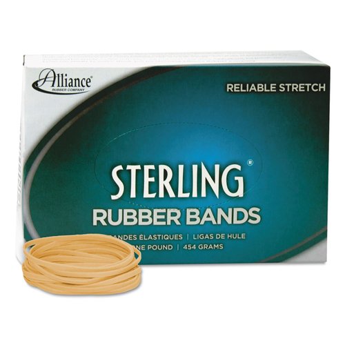 Sterling Ergonomically Correct Rubber Bands, 33, 3-1/2 x 1/8, 850 Bands/1lb Box