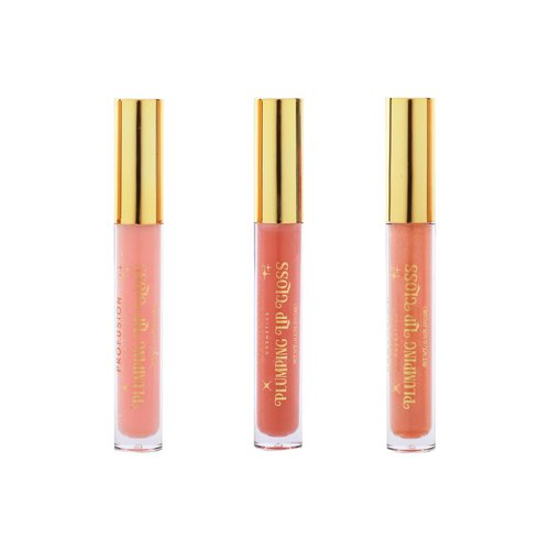 Profusion Cosmetics Sweet Holiday Plumping Lip Gloss Trio, Get Plumped and Gorgeous Lips with Plumping Gloss Trio for Radiant Smiles, Achieve Hydrated and Luscious Lips for Holidays