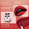 4 Colors Matte Cigarette Lipstick Set，Lip Tint Stain Tube Liquid Lipstick，Waterproof Cigarette Lip Tint Stain，Waterproof Labiales Mate，Lip Stain Long Lasting (SET1)