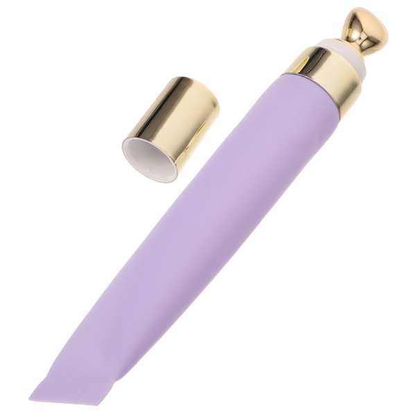 Gogogmee Eye Cream Bottles Eye Cream Applicator Cosmetic Tube Empty Cream Tube Essential Oil Tube Refillable Cream Tube Empty Cosmetics Dispenser Zinc Alloy Travel Frosted Bottled