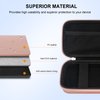 Elonbo Carrying Case Compatible with TaddToy 16 Bit Handheld Game Console for Kids Adults, Classic Retro Video Games Travel Storage Cover Bag, Portable Electronic Game Player Holder, Rose Gold