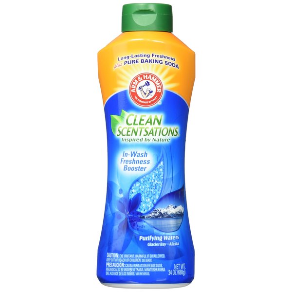 Arm & Hammer Clean Scentsations In-Wash Freshness Booster, Purifying Waters, 24 Oz