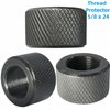 Tllsdss 6-Pack Combo: 3 x 5/8x24 Thread Protectors & 3 x 1/2x28 Thread Protectors - Durable, Protective, and Easy to Install