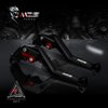 MZS Black Motorcycle Clutch Brake Levers Short Adjustable CNC Compatible with Z1000 03-06 | ZX6R/636 00-04 | ZX9R 00-03 | ZX10R 04-05 | ZX12R 00-05 | ZZR600 05-09 | KLZ1000 12-14