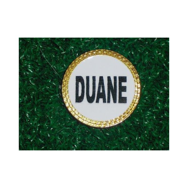 Gatormade Personalized Golf Ball Marker Duane
