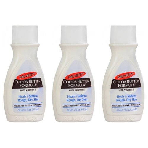 Palmer's Cocoa Butter Formula Vitamin E Heals Softens Rough Dry Skin 1.7 oz Body Lotion Travel Size (Pack of 3)