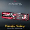 SEDY Electric Hand Pump, Portable Transfer Pump Battery Powered Siphon Liquid Extractor 2.2GPM, For Gasoline Diesel Fuel