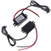 Aoicrie DC-DC 12V to 5V 3A Micro Dual USB Converter Voltage Step Down Regulator Waterproof Power Converters for Car Smartphone