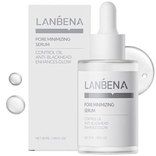LANBENA Pore Minimizer for face, Skin Care, Pore Minimizer Treatment Serum 2.0, Facial Essence for Shrinking Pores, Relieving Dryness, Oil Control Firming, Moisturizing after Remover Blackhead, 30ML