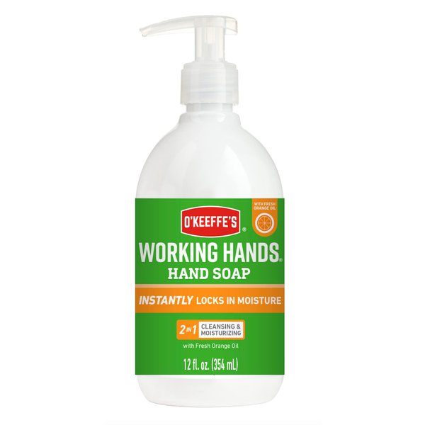 O'Keeffe's Working Hands Orange Scent Hand Soap 12 oz