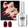 GAOY Red Gel Nail Polish, 16ml Soak Off Gel Polish, UV Light Cure for Nail Art DIY Manicure at Home, 1149 Dark Red Cherry