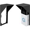 Doorbell Rain Cover Bracket kit Compatible with Video Doorbells 2/3/3Plus/4, Video Doorbell Mounting Plate Bracket Wedge Kit Rainproof and Anti Glare
