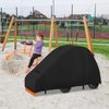 Roasivi Outdoor Sandbox Digger Excavator Toy Cover Children Digger Excavator Cover, Cover Only 47.2”L x 13.7”W x 25.6”H,Black
