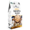 Organic Chickpea Flour 1lb (454 g) USDA Organic Gluten Free Grain free Non GMO Kosher Pack of 1 | Just About Foods