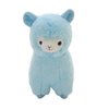 Cuddly Big Soft Toys Alpaca Doll Soft Stuffed Animals Cushion Toy Sheep Doll, 7" /17cm Llama Lamb Plushie Toys Best Birthday Gifts for The Children Kids Baby Toys (Blue)