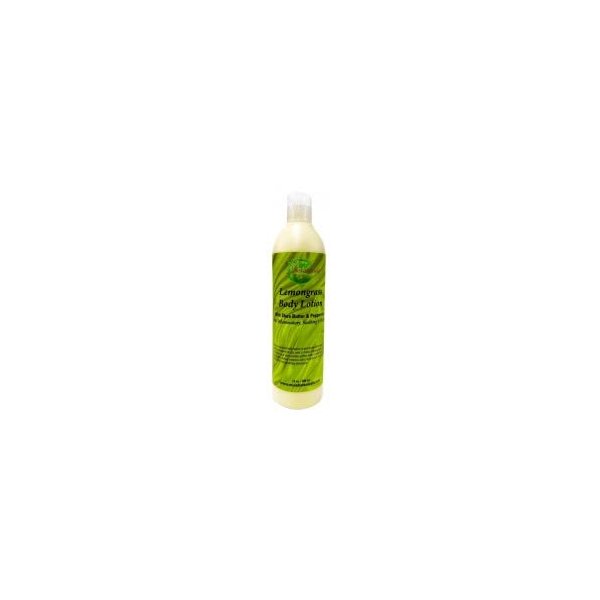 Mine Botanicals Lemongrass Body Lotion with shea butter and peppermint