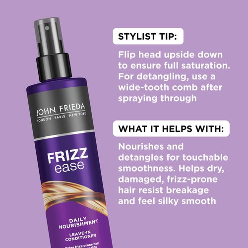 John Frieda Frizz Ease Daily Nourishment Leave-in Conditioner, 8 Ounces