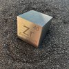 Zirconium Cube - Metal Element Cubes - Laser Engraved Density Cube Set for a Periodic Table of Elements Collection - (Zirconium, 1 inch)