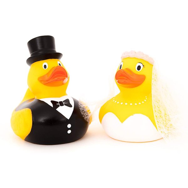 Bride & Groom Rubber Duck Gift Set | by DITW Designs