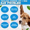 Cat & Dog Ear Infection Treatment Drops - with 1% Hydrocortisone for Yeast & Bacterial Ear Infections, Itchy Ear Relief, Prevents Inflammation - Ear Cleaner for Dogs & Cats - 2 fl oz