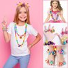 NIDOOT Pop Beads, Girls Jewelry Making Kit, Bracelet Making Kit for Girls, 550Pc+ Snap Beads for Kids, Girl Toys Age 4-5, 5 6 Year Old Girl Gift, Crafts for Kids Ages 3-12