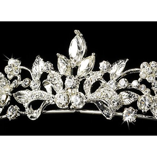 Marjolaine Floral Wedding Bridal Tiara