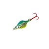 Lindy Rattl'N Flyer Spoon Hybrid Ice Fishing Lure Jigging Spoon, Emerald Shiner, 1/16 oz