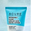 ACURE Incredibly Clear Azelaic Acid Facial Lotion - Gentle Exfoliation for Skin Balance, Even Tone & Glowing - Mandelic Acid, Licorice Root Infused, 100% Vegan - Combo to Dry or Oily Skin - 1.7 fl oz
