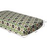 Mod Dots/Stripes Green/Choco Dots Crib Fitted Sheet