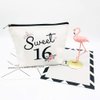Charmoly Sweet 16 Gifts for Girls 16th Birthday Gifts Ideas 16 Year Old Girls Sweet Sixteen Gifts for Teen Girls Cute Makeup Bag