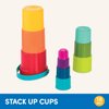 Battat – Stacking Toy – Educational & Dexterity Toy – Nesting Cup Playset – Water & Beach Toys – 18 Months + – Stack Up Cups, Medium
