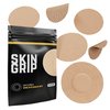 Skin Grip Adhesive Patches for Dexcom G7 CGM (20-Pack), Waterproof & Sweatproof for 10-14 Days, Pre-Cut Adhesive Tape, Continuous Glucose Monitor Protection (Tan)