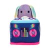 Squishville by Original Squishmallows Rock and Roller Disco Playset - Includes 2-Inch Danya The Bunny Plush, Roller Skates, DJ Booth, and Skating Rink Playscene - Toys for Kids
