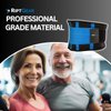 RiptGear Back Brace for Lower Back Pain Relief - Breathable Back Brace for Men and Women - Ideal for Lifting, Work, Sciatica, Herniated Disc, and Lumbar Support - Blue, XXL (Waist: 40"-43")