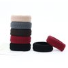 Lawie 20 Pack Colorful Black Terry Cloth Knit Stretchy Wide Thick Hair Ties Scrunchies Elastics Hairbands Ties Ring Hair Rubber Bands Ponytail Holder Hair Accessories for Women Girl