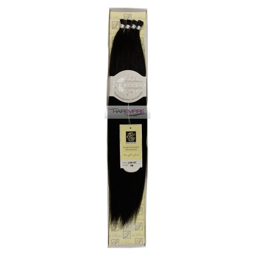 LE PRIVE 16" VERSATILE EUROPEAN REMY 100% REAL HUMAN HAIR EXTENSIONS #1B (OFF-BLACK) INDIVIDUAL TIPS