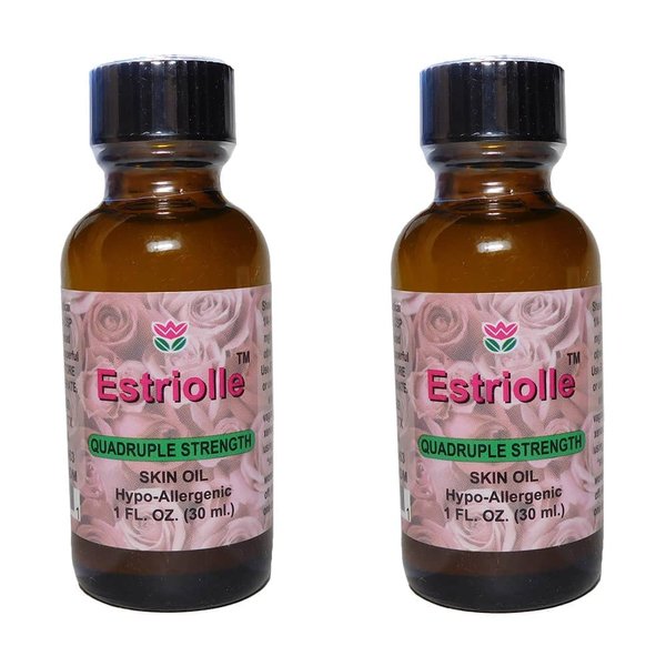 WOMEN'S THERAPEUTIC INSTITUTE 2 Bottles Estrogen Body Oil, Simpler than Estrogen Cream, Bioidentical Natural Ultra Pure, Up to 6 Months Supply or More