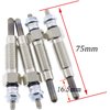 JEENDA 4PCS 15221-65510 15401-65510 15521-65512 Glow Plug for Bobcat 743 643 743B Kubota V1402 V1702 V1902