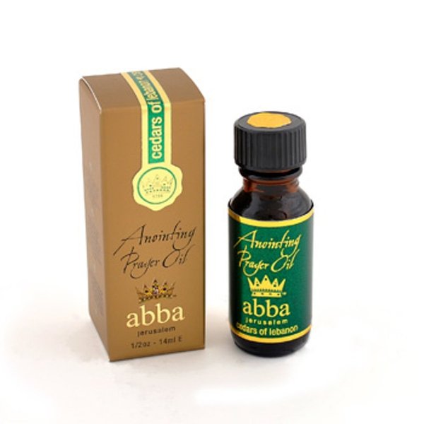 Anointing Oil Cedars Of Lebanon In Gift Box 1/2oz