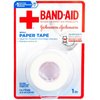 JOHNSON & JOHNSON BAND-AID First Aid Paper Tape 1 Inch X 10 Yards 10 Yards (Pack of 5)