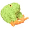 MIGHTY- Microfiber Frog– Squeaker -Made with Stuffing. Strong & Tough. Interactive Play Dog Toy. Machine Washable & It Floats (Regular)