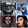 Eye Black Stick for Sports Eye Black Baseball Football Softball Body Face Paint Stick Cream Eyeblack Makeup Stick Professional Sports Halloween Cosplay Costume - 04Black