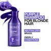 Redken Purple Shampoo with Violet Pigment, Blonde Hair Toner, Color Depositing Formula, 10.1 fl.oz.