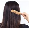 3 Pcs Bamboo Comb Set Wooden Wide Tooth Comb for Women Men, Anti-static Detangling Hair Comb for Curly Fine Straight Wet Dry Hair, Natural Bamboo Styling Comb