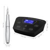 Permanent Makeup Machine - BIOAMSER P300 Permanent Makeup Tattoo Machines Device Kit Include Digital Permanent Makeup Power Supply Permanent Makeup Tattoo Pen and 2 Clip Cord with 10pcs Needles